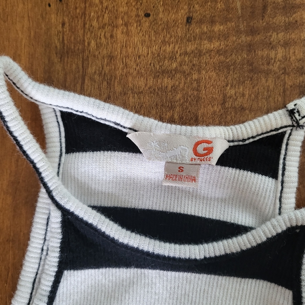 Guess Striped Long Tank - Picture 2 of 6